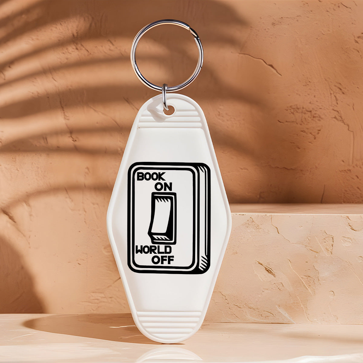 Porte-clé Book: On Word: Off