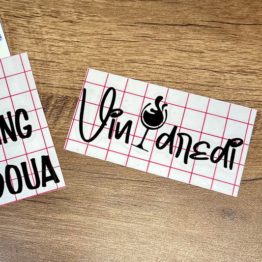 Personnalisez votre décalque