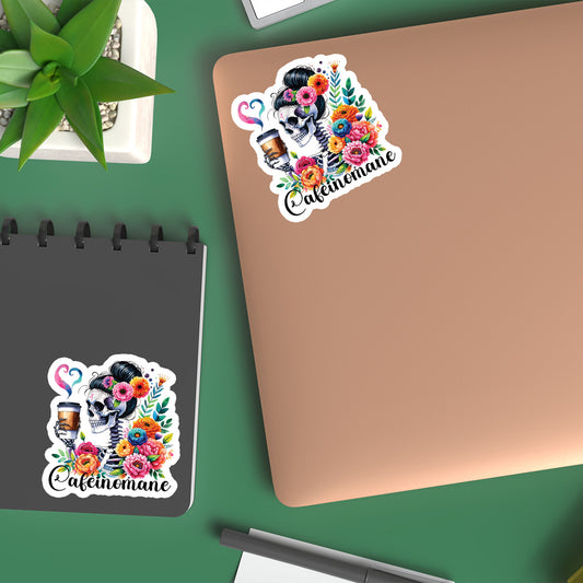 Caféinomane 10- Autocollants