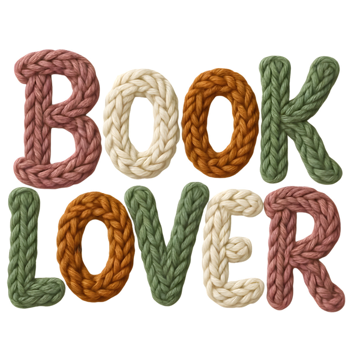 Décalque Book Love à coller soi-même