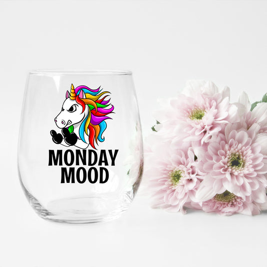 Monday mood Mode Lundi Décalque