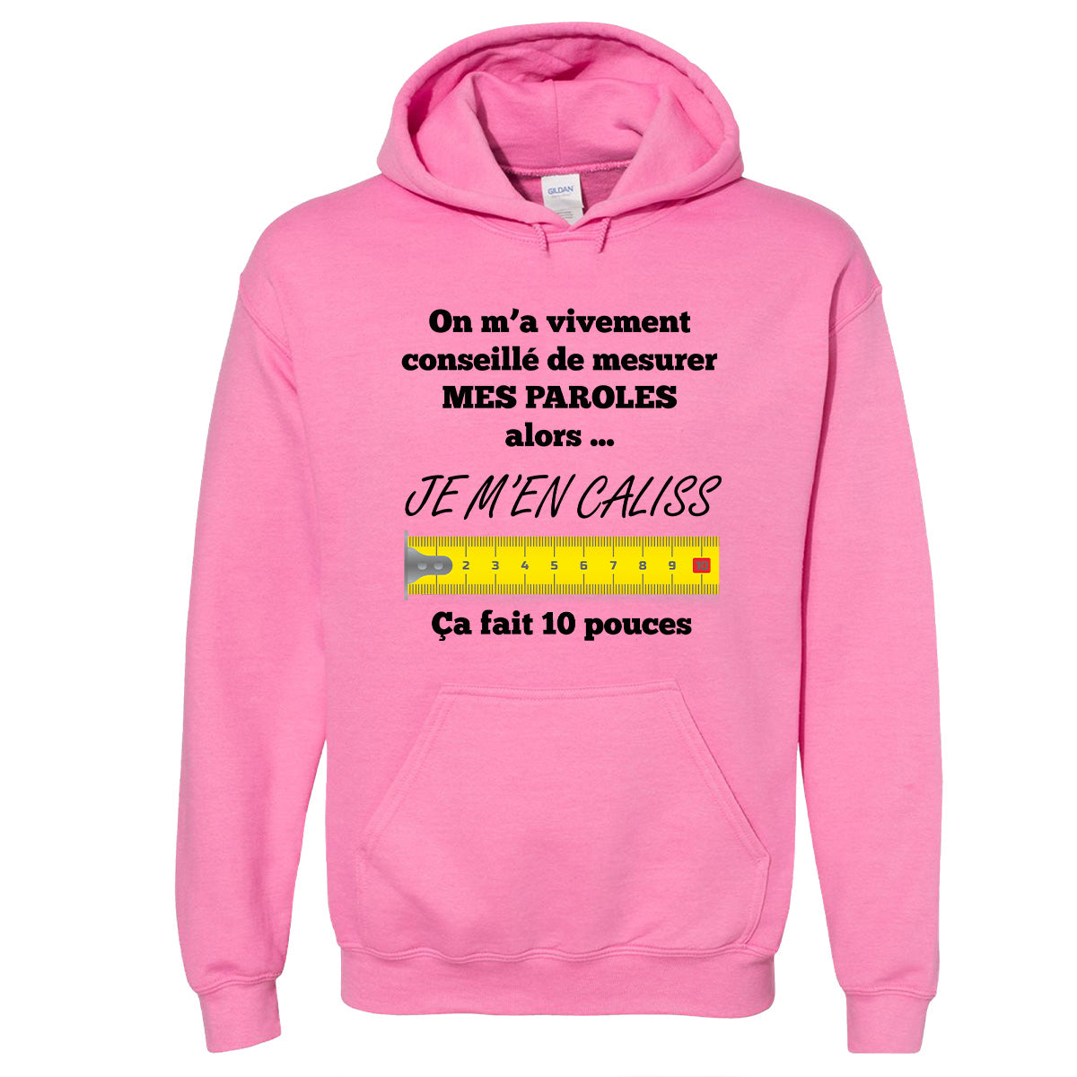 On m’a vivement conseillé de mesurer mes paroles