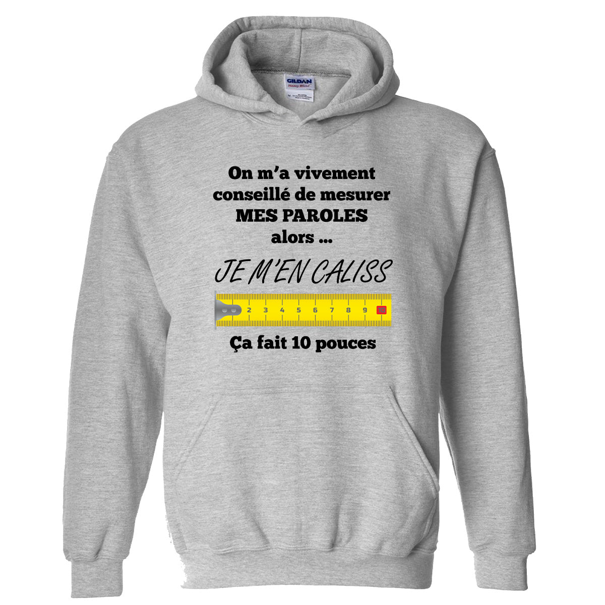 On m’a vivement conseillé de mesurer mes paroles