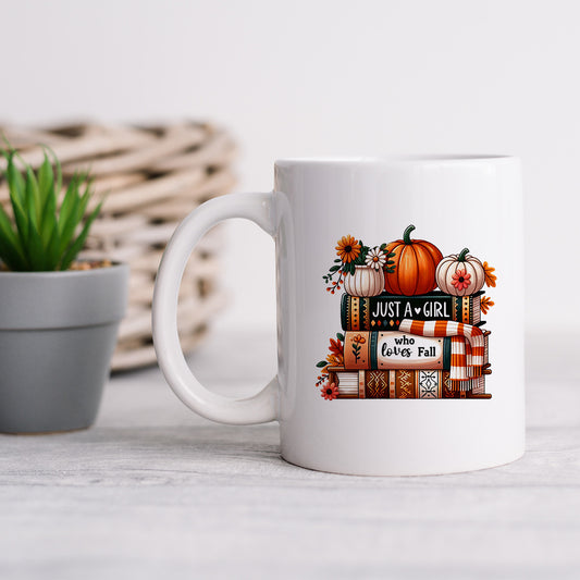 Juste une fille qui aime l’automne (et les livres) Tasse a café