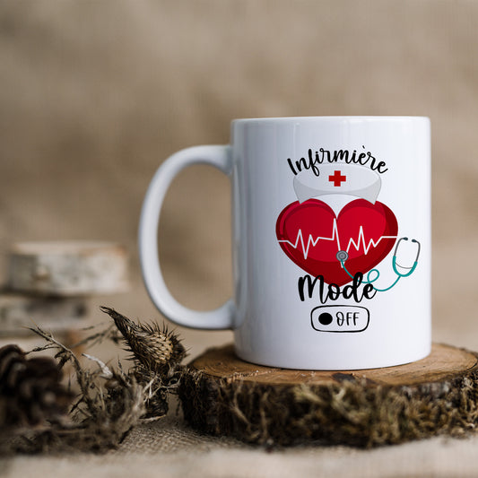 Infirmière mode OFF Tasse