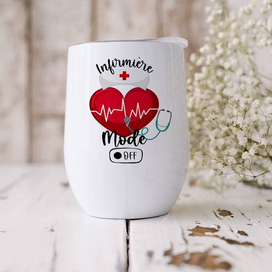 Infirmière mode OFF Verre Isotherme