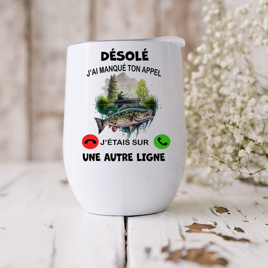 Désoler j'ai manqué ton appel j'étais sur une autre ligne Verre Isotherme